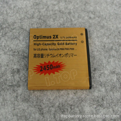 2450mAh FL-53HN Mobile Phone Battery For LG Optimus 2X P990 P993 P999